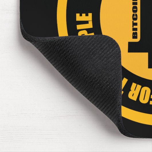 Peoplのための人々による人々の通貨 マウスパッド (コーナー)