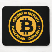 Peoplのための人々による人々の通貨 マウスパッド (正面)