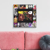 PEOPLEキャンバスの黒い歴史お祝い キャンバスプリント (インサイチュ (リビング))