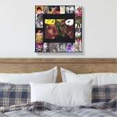 PEOPLEキャンバスの黒い歴史お祝い キャンバスプリント (インサイチュ (寝室))