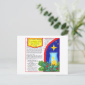 People歩くインダークネスハガキ感動的ー ポストカード (スタンド正面)