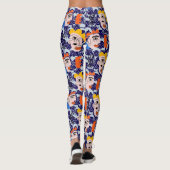 People and faces. PAF2501.DPurple BG レギンス (裏面)