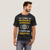People Annoyモデルエンジニアリングエンジニア Tシャツ (正面フル)