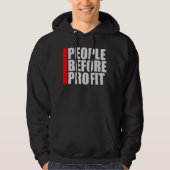 People Before Profit Activism Social Justice Equal パーカ (正面)