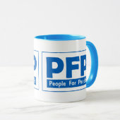 People For Peopleロゴ・マグカップ マグカップ (正面右)