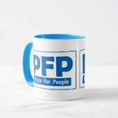 People For Peopleロゴ・マグカップ マグカップ (正面左)