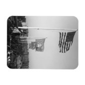 People in Bleachers マグネット (横)