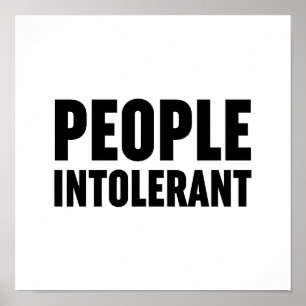 People Intolerant ポスター