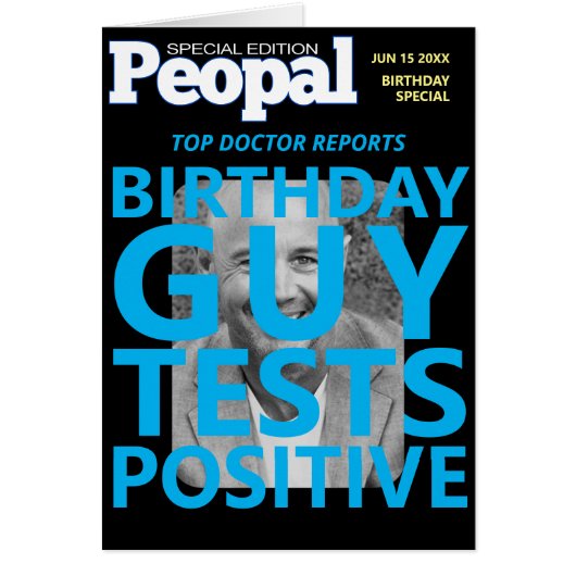 People Mag Parodyおもしろい誕生日 (正面)