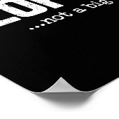 People Not A Big Fan Funny Introvert Sarcasm Mom D ポスター (角)