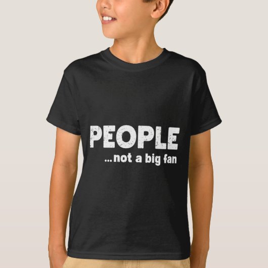 People Not A Big Fan Funny Introvert Sarcasm Mom D Tシャツ (正面)