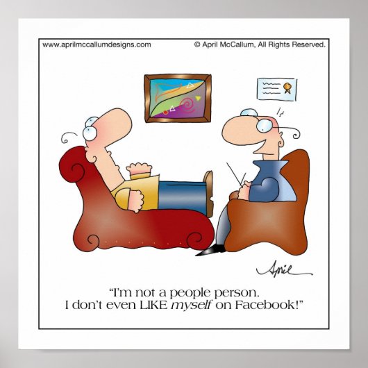 PEOPLE PERSON Poster by April McCallum ポスター (正面)