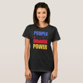 People Power Impeach Marcos Tee Corruption Protest Tシャツ (正面フル)