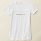 People Power Shirt Tシャツ (レイダウン)