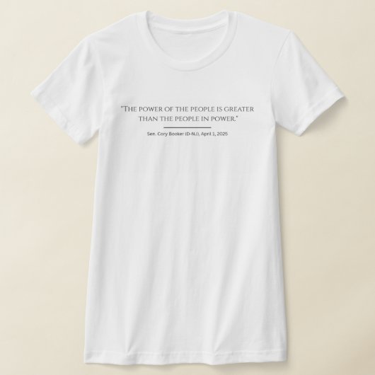 People Power Shirt Tシャツ (レイダウン)