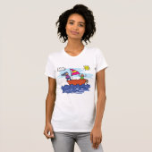 People Sailing Womens T-Shirt Tシャツ (正面フル)