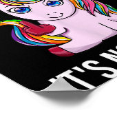 People Say I Act Like I Dont Care Funny Sarcastic  ポスター (角)