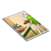 People Still Life おもしろい Cartoon ノートブック (右側)