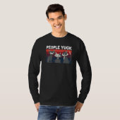 People Yuck Cat Whisperer Introverted Introvert 1 Tシャツ (正面フル)