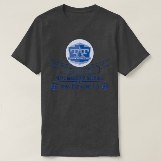 Peoplemover Blueberry Sour Aleクラス Tシャツ (デザイン正面)