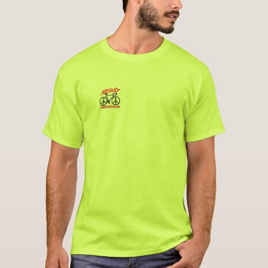 PeoplePowerPeloton 'RESIST' Tシャツ (正面)