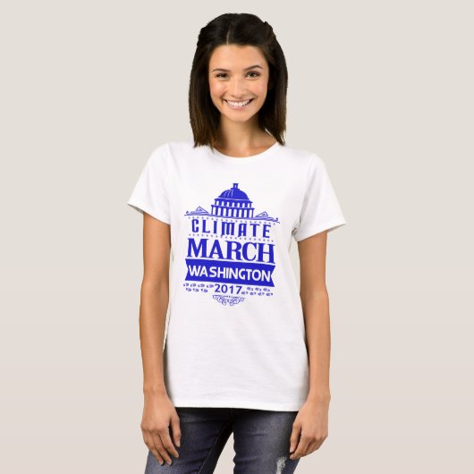 People's Climate March for Justice T Shirts Tシャツ (正面フル)