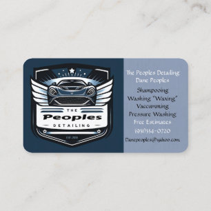 Peoples Detailing 創刊号 名刺