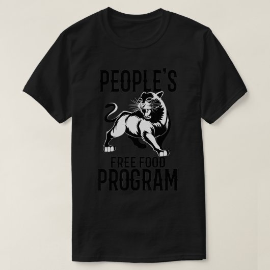 People's Free Food Program Gift Tシャツ (デザイン正面)