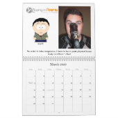 Peoria 2010の壁掛けカレンダーで遊ぶこと カレンダー (3月 2026)