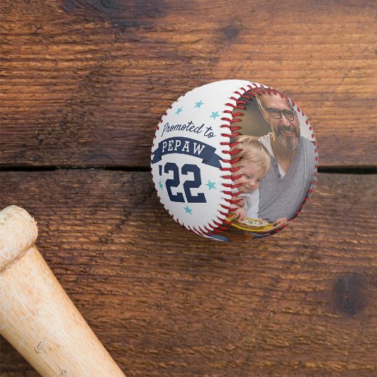 Pepawに昇格 |新しい祖父の写真 野球ボール