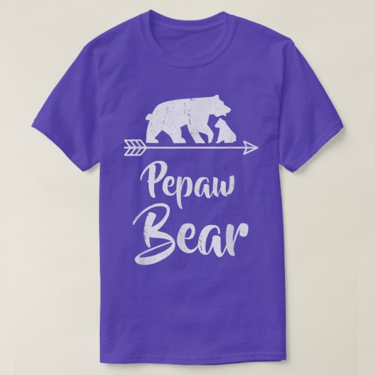 Pepaw Bear Matching Family Christmas Costume  Tシャツ (デザイン正面)