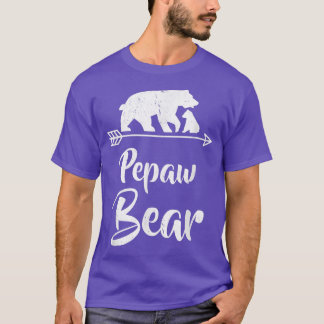 Pepaw Bear Matching Family Christmas Costume Tシャツ