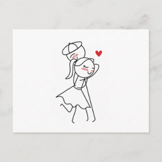 PepeおよびLulu ポストカード