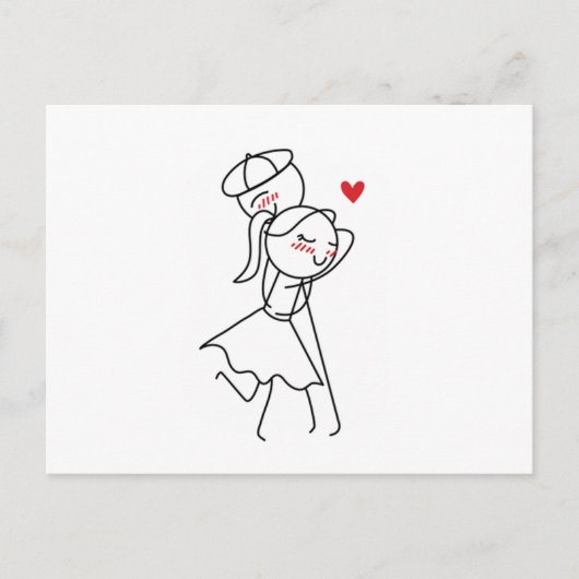 PepeおよびLulu ポストカード (正面)