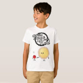 PepeがRoniに出会う時 – ペペロおもしろいーニピザ Tシャツ (正面フル)