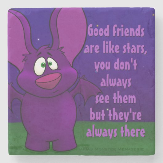 Pepeのコースター ストーンコースター (正面)