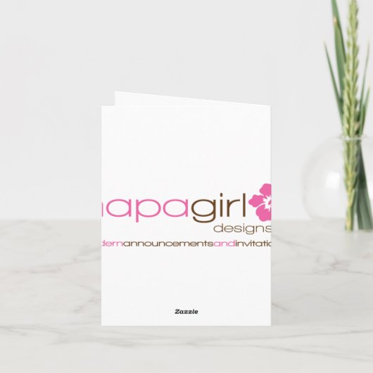 Pepeのサーファーのペンギンのサンキューカード サンキューカード (裏面)