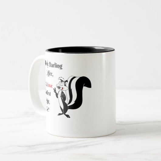 Pepe Le Pew Nostalgic Coffee Mug ツートーンマグカップ (正面左)