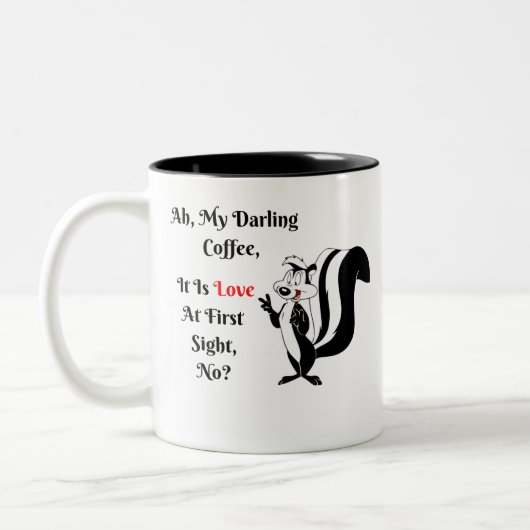 Pepe Le Pew Nostalgic Coffee Mug ツートーンマグカップ (左)