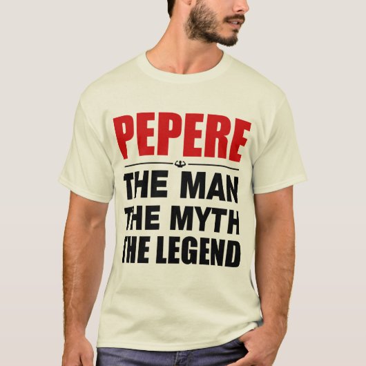 Pepere人神話伝説 Tシャツ (正面)