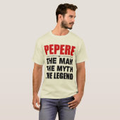 Pepere人神話伝説 Tシャツ (正面フル)