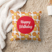 Peperroni,チーズとマルゲリータピザ クッション (ブランケット)