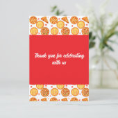 Peperroni,チーズとマルゲリータピザ サンキューカード (スタンド正面)