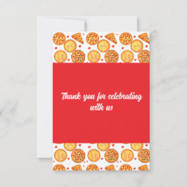Peperroni,チーズとマルゲリータピザ サンキューカード