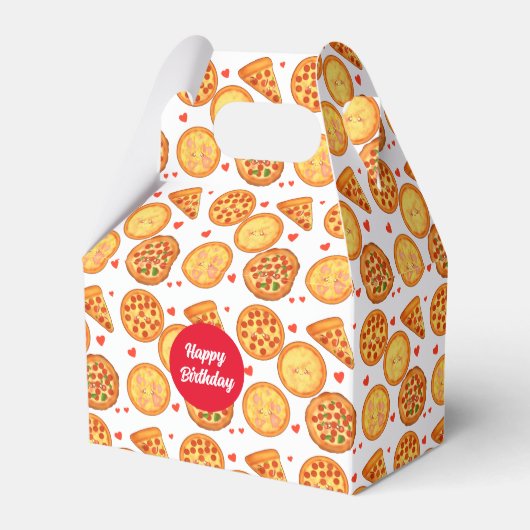 Peperroni，チーズとマルゲリータピザ フェイバーボックス (正面サイド)