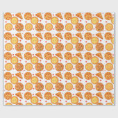 Peperroni，チーズとマルゲリータピザ ラッピングペーパー (フラット)