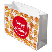 Peperroni，チーズとマルゲリータピザ ラージペーパーバッグ (裏面アングル)