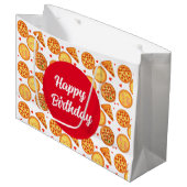 Peperroni，チーズとマルゲリータピザ ラージペーパーバッグ (正面アングル)