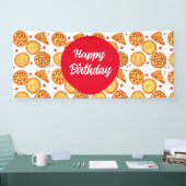 Peperroni，チーズとマルゲリータピザ 横断幕 (トレードショー)