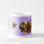 Pepi猫のマグ コーヒーマグカップ (正面左)